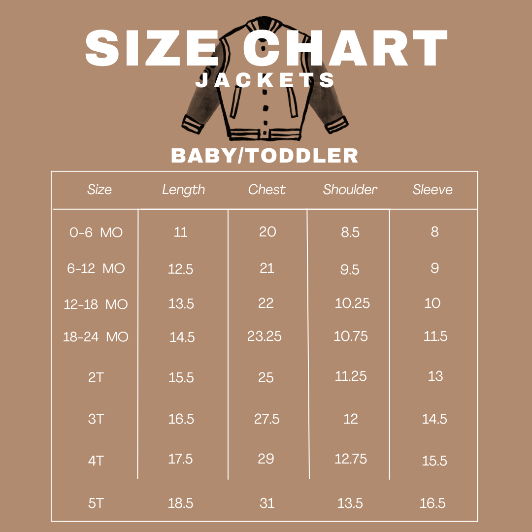 'Good Jeans' Custom Varsity Jacket (DEPOSIT ONLY)