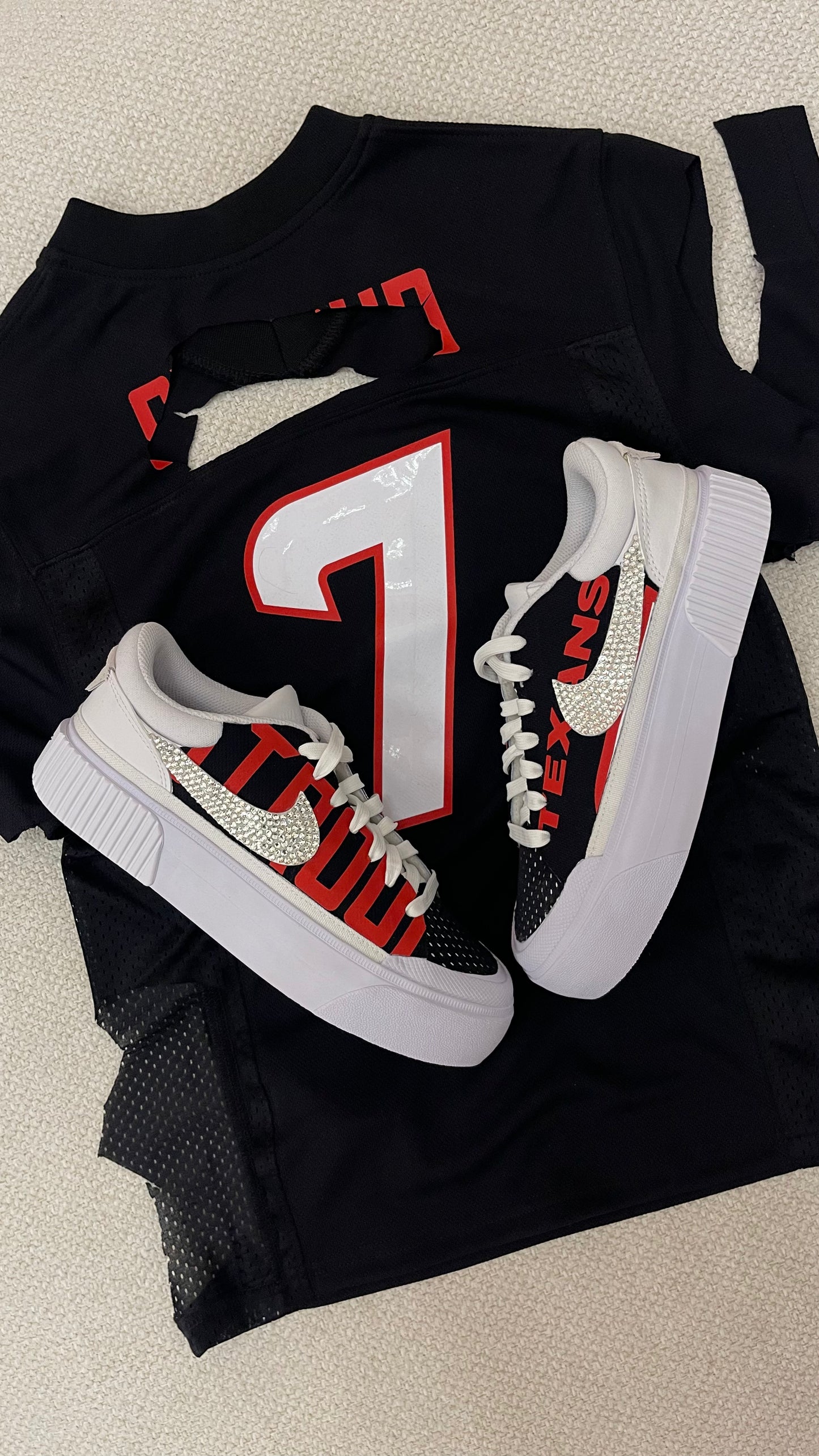 Custom Jersey Air Force 1- (Deposit Only)