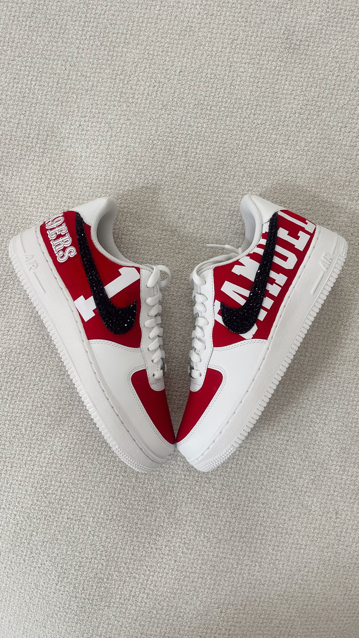 Custom Jersey Air Force 1- (Deposit Only)