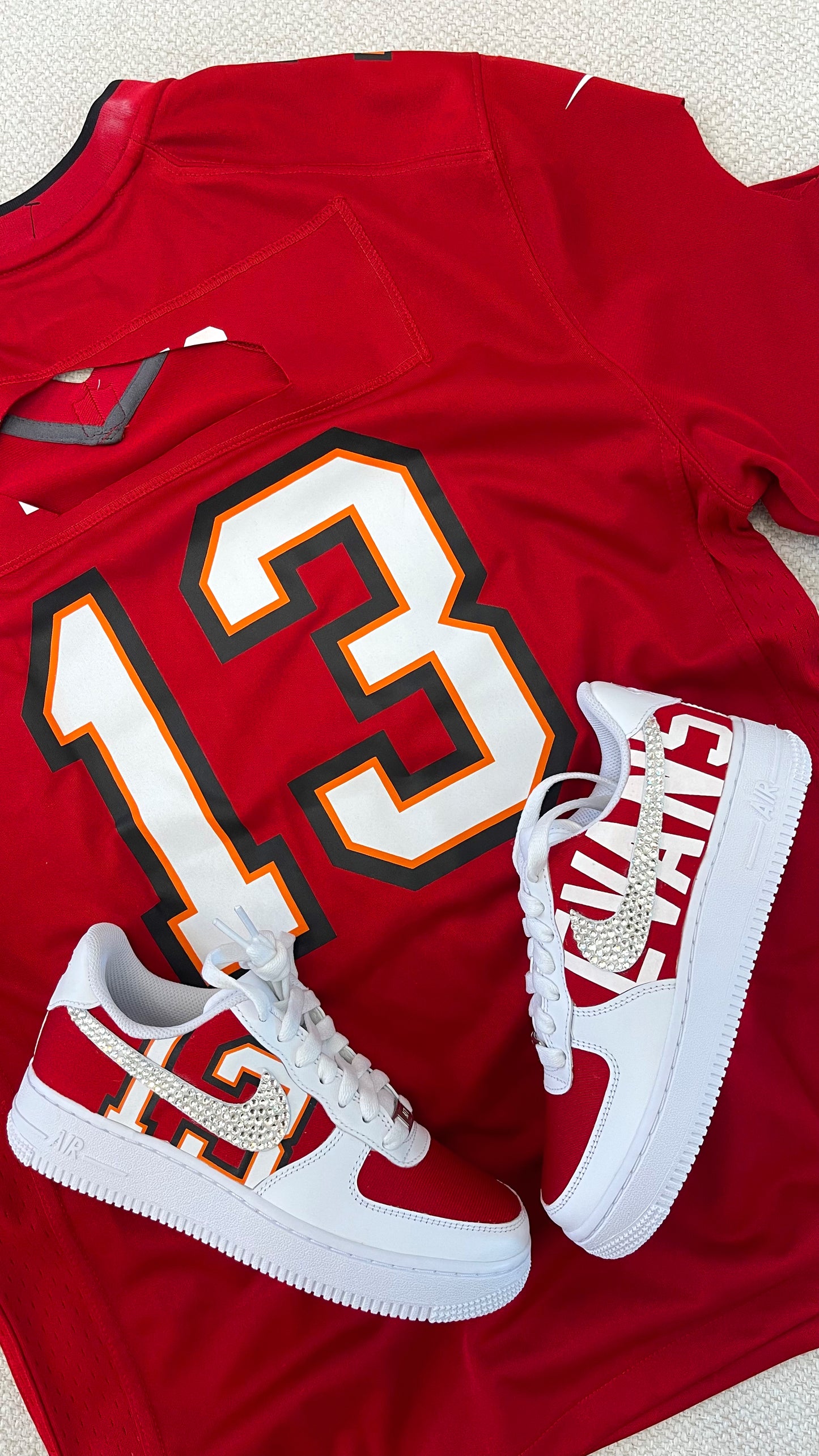 Custom Jersey Air Force 1- (Deposit Only)