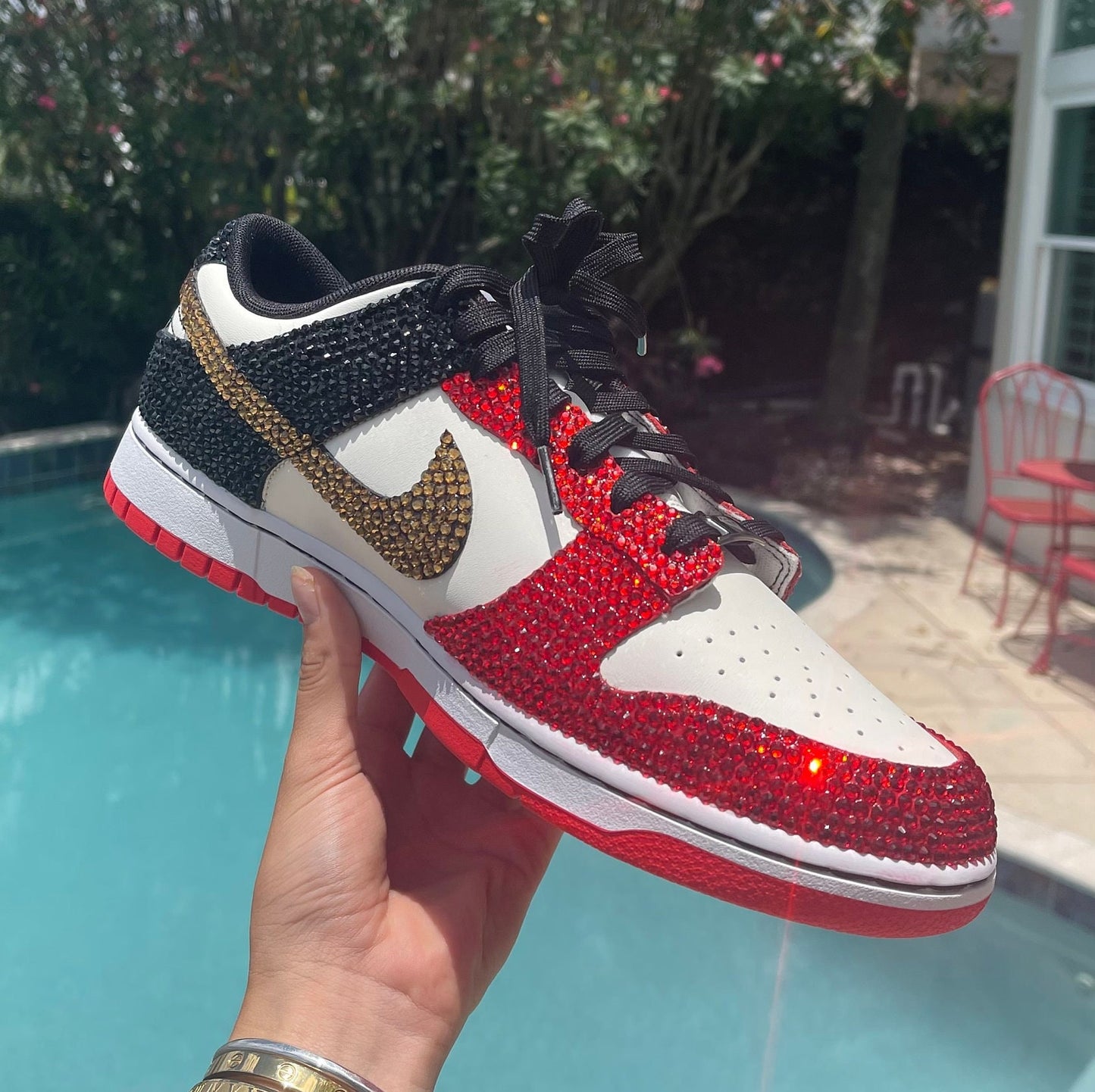 Unisex HALF Bedazzle Dunks