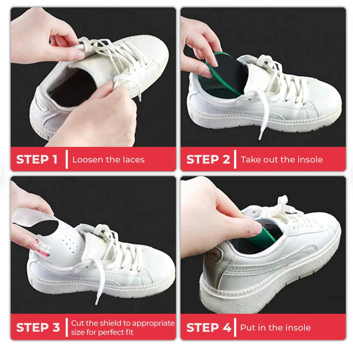 Anti-Crease Shoe Protector