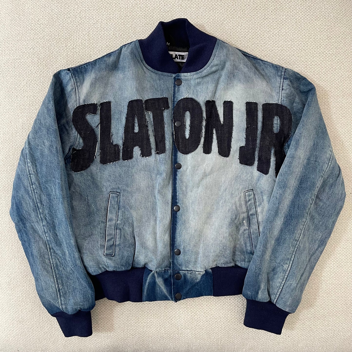 'Good Jeans' Custom Varsity Jacket (deposit only)