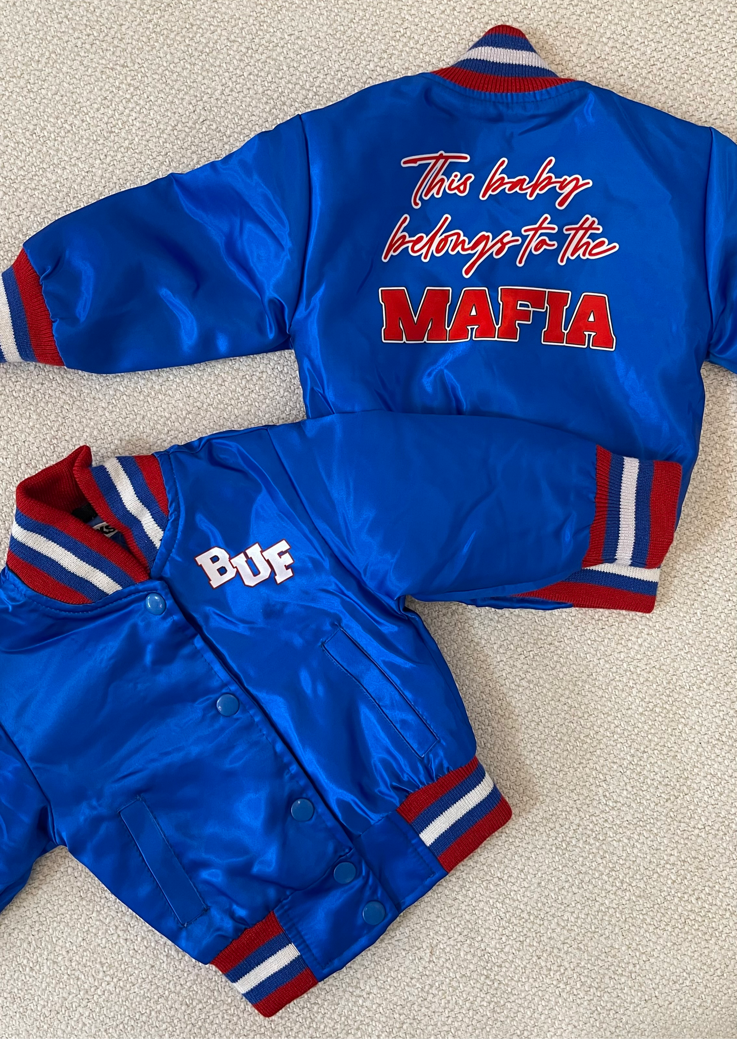 MAFIA BABY Satin Jacket