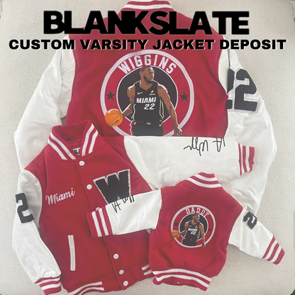 Custom Varsity Jackets (Deposit Only)