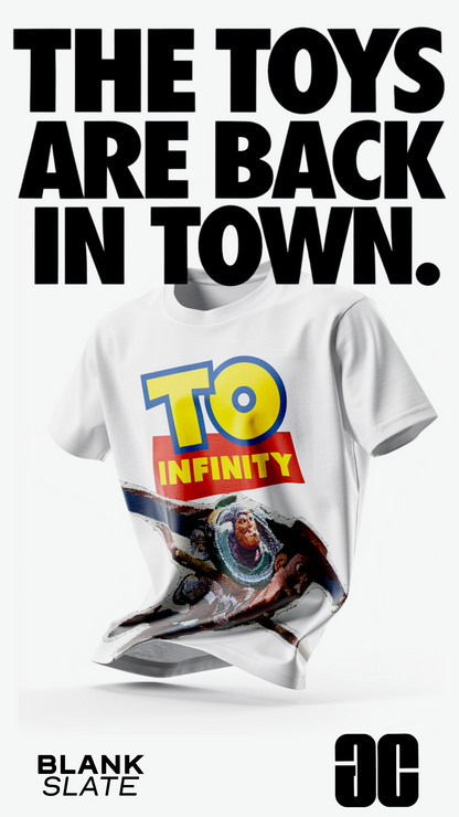 "To Infinity" Tapestry Tee Pre-Order (ADULT)