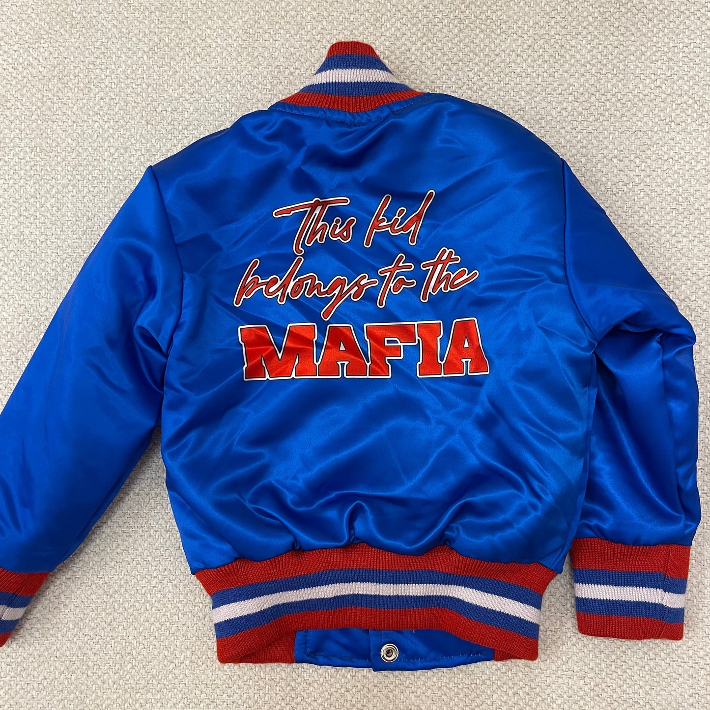 MAFIA BABY Satin Jacket