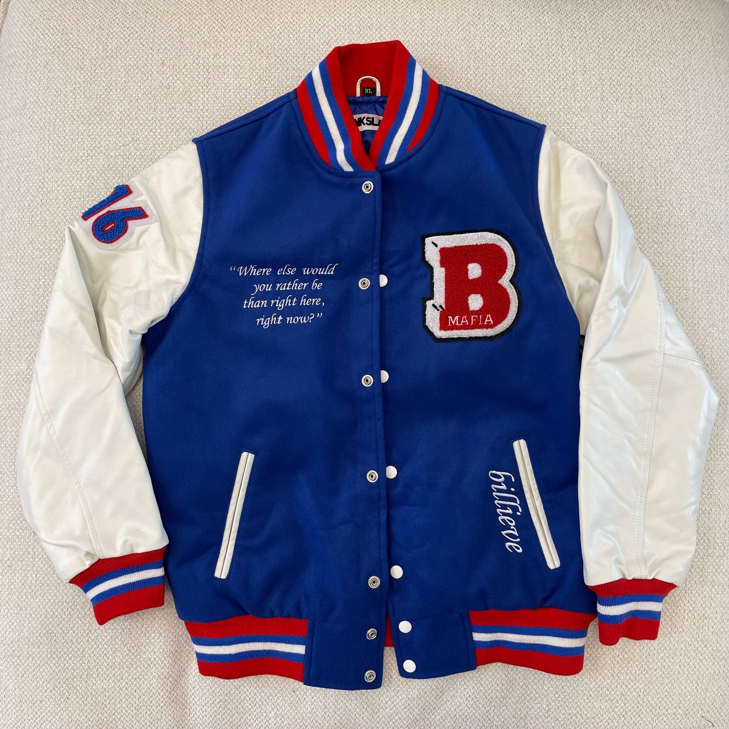 BILLieve Varsity Jacket