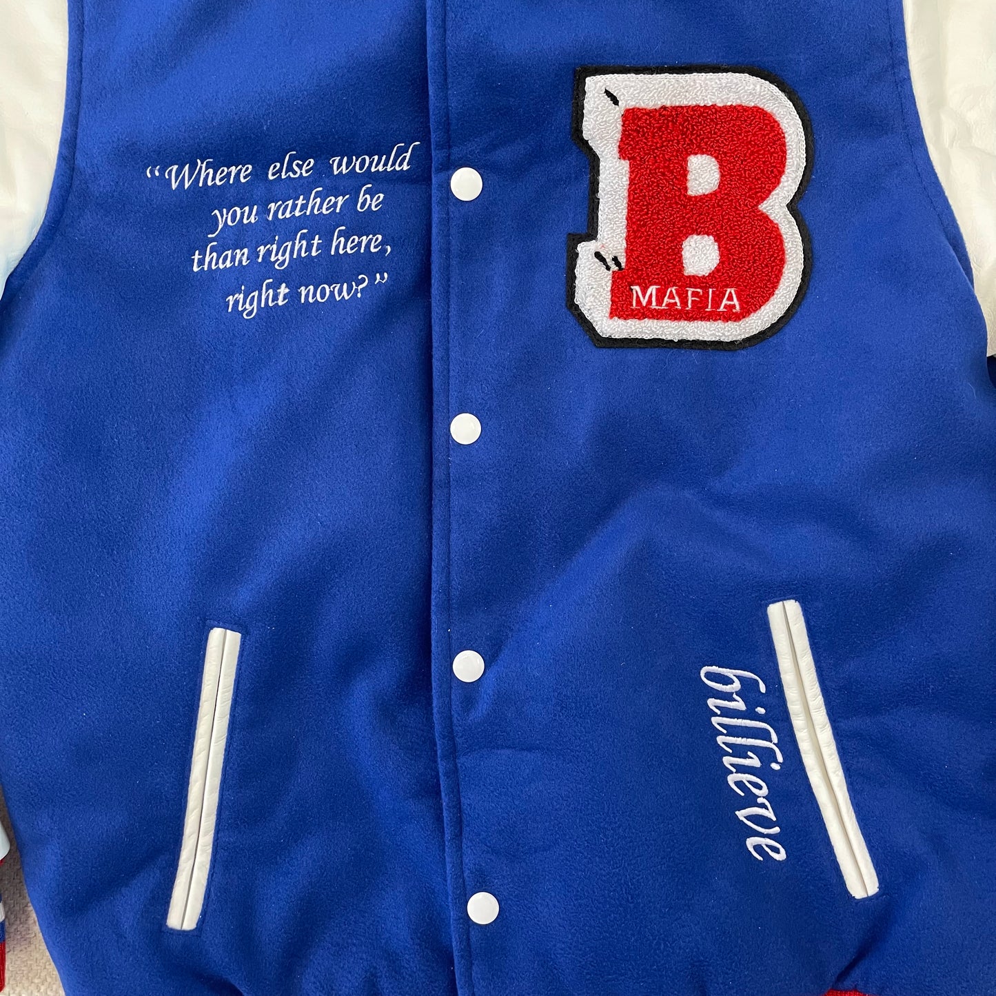 BILLieve Varsity Jacket