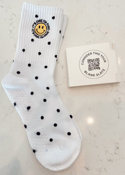 'Get a Grip' Pilates Socks