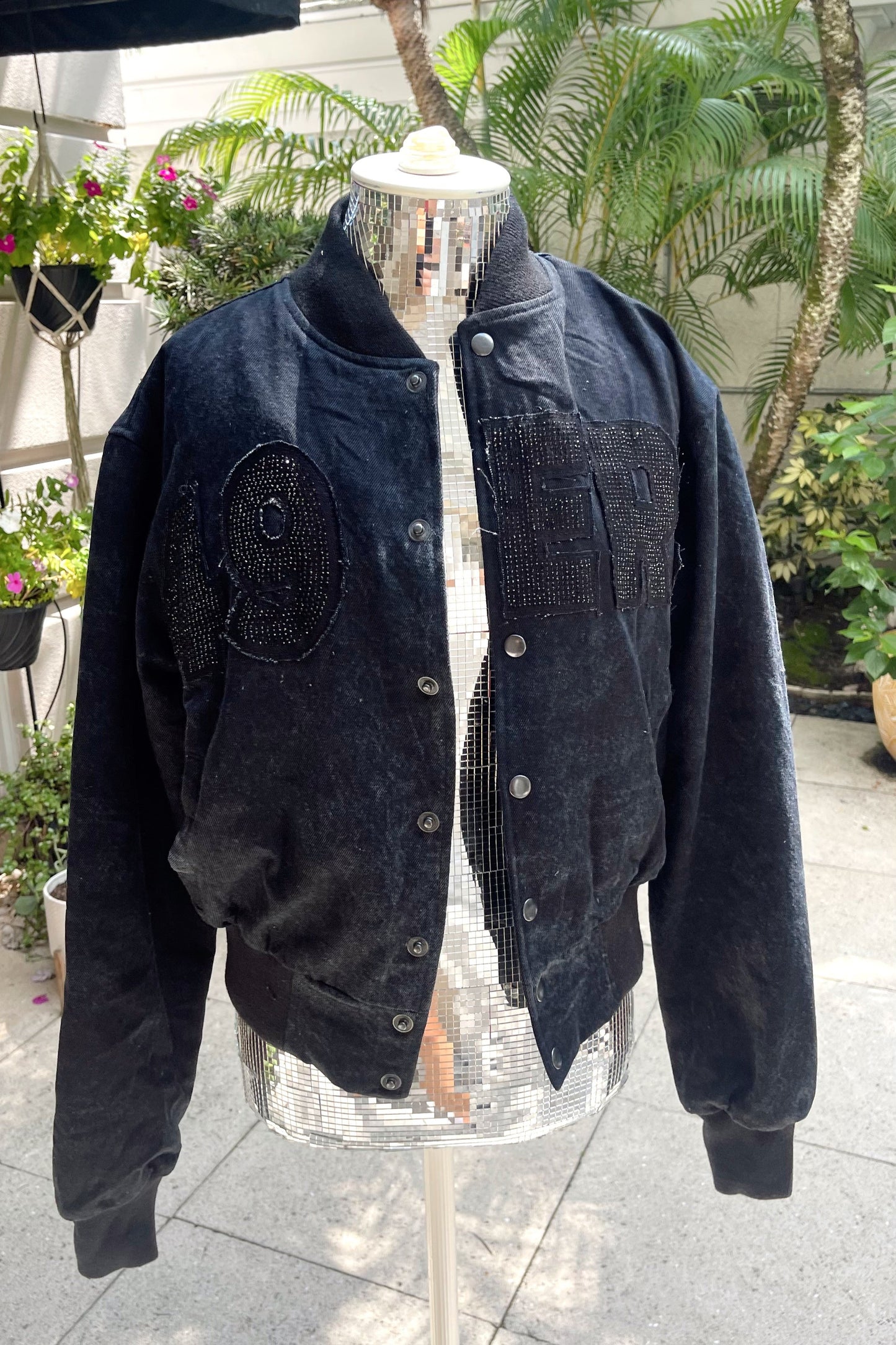 'Good Jeans' Custom Varsity Jacket (deposit only)