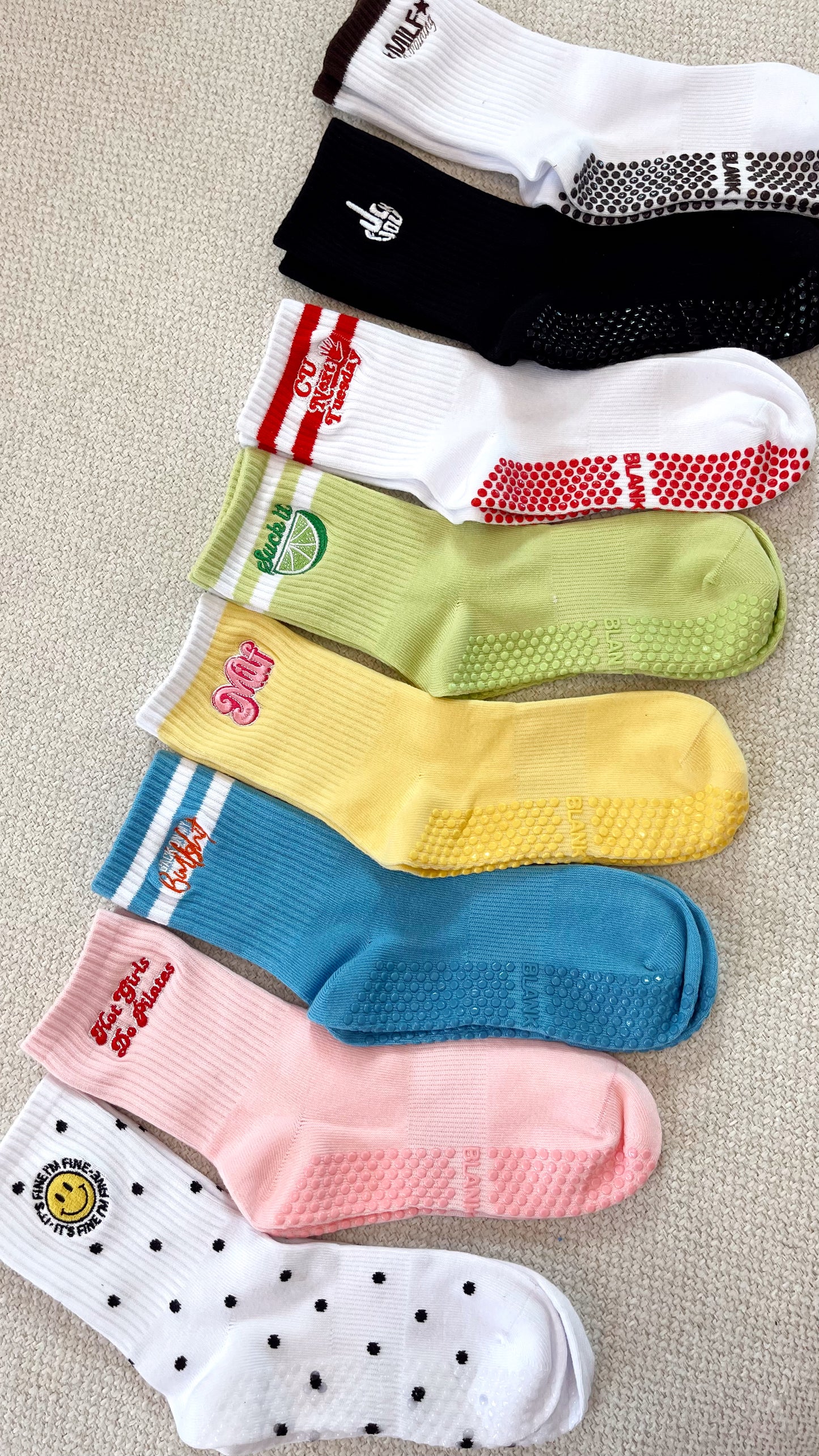 'Get a Grip' Pilates Socks